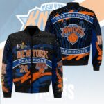 New York Knicks 2026 NBA Finals Champions 3D Bomber Jacket – HOATT18779