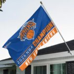 New York Knicks 2026 NBA Finals Champions 3D Double-side House Flag – HOATT18772
