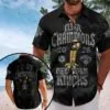 New York Knicks 2026 NBA Finals Champions Short Sleeve Button-Down Shirt – HOATT18987