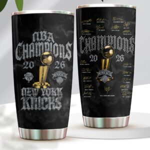 New York Knicks 2026 NBA Finals Champions Tumbler Cup - HOATT19011