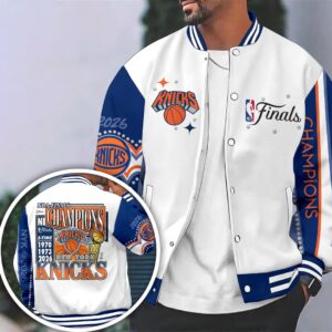 New York Knicks 2026 NBA Finals Champions Varsity Jacket – HOATT18896