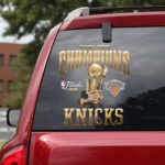 New York Knicks NBA Finals Champions 2026 3D Car Sticker – TANTN23920