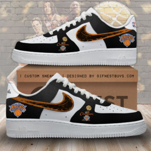 New York Knicks NBA Finals Champions 2026 AF1 Sneaker – TANTN23812