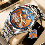 New York Knicks NBA Finals Champions 2026 Alloy Luxury Quartz Watch – TANTN23869