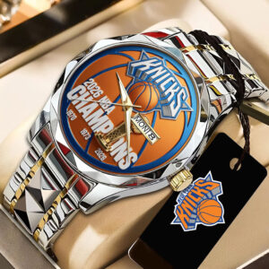 New York Knicks NBA Finals Champions 2026 Alloy Luxury Quartz Watch - TANTN23869
