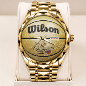 New York Knicks NBA Finals Champions 2026 Alloy Luxury Quartz Watch - TANTN24004