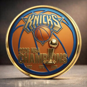 New York Knicks NBA Finals Champions 2026 Commemorative Coin - TANTN23868