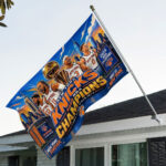 New York Knicks NBA Finals Champions 2026 3D Double-side House Flag – TANTN23794