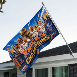 New York Knicks NBA Finals Champions 2026 3D Double-side House Flag - TANTN23794