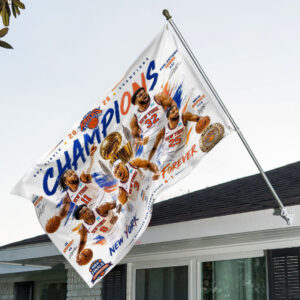 New York Knicks NBA Finals Champions 2026 3D Double-side House Flag - TANTN23800