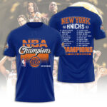 New York Knicks NBA Finals Champions 2026 3D Apparel – TANTN23819
