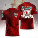 Oklahoma Sooners 2026 NCAA Baseball Men’s College World Series Champions 3D Apparel – TANTN23839