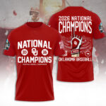Oklahoma Sooners 2026 NCAA Baseball Men’s College World Series Champions 3D Apparel – TANTN23859