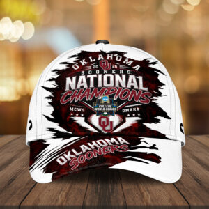 Oklahoma Sooners 2026 NCAA Baseball Men's College World Series Champions Classic Cap - GNE7282