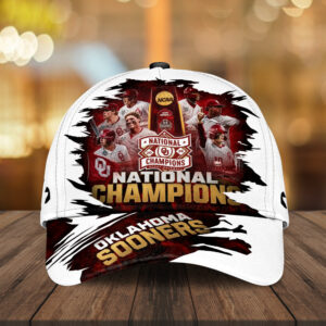 Oklahoma Sooners 2026 NCAA Baseball Men's College World Series Champions Classic Cap - GNE7283