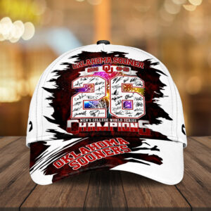 Oklahoma Sooners 2026 NCAA Baseball Men's College World Series Champions Classic Cap - GNE7284
