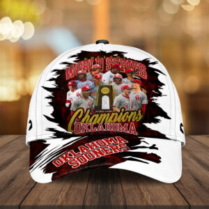 Oklahoma Sooners 2026 NCAA Baseball Men's College World Series Champions Classic Cap - GNE7285