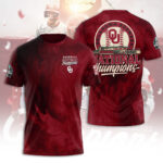 Oklahoma Sooners 2026 NCAA Baseball Men’s College World Series Champions 3D Apparel – TANTN23838