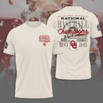 Oklahoma Sooners 2026 NCAA Baseball Men’s College World Series Champions 3D Apparel – TANTN23857