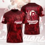 Oklahoma Sooners 2026 NCAA Baseball Men’s College World Series Champions 3D Apparel – HOATT18948