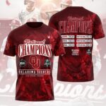 Oklahoma Sooners 2026 NCAA Baseball Men’s College World Series Champions 3D Apparel – HOATT18954