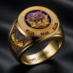 Ozzy Osbourne 3D Engraved Ring – HOATT18426