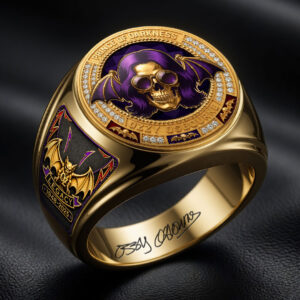 Ozzy Osbourne 3D Engraved Ring - HOATT18853