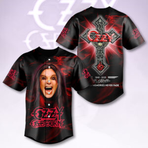 Ozzy Osbourne Baseball Jersey - HOATT19082