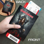 Ozzy Osbourne Leather Passport Cover – HOATT18392