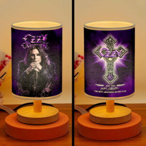 Ozzy Osbourne Wooden Base Fabric Lamp - HOATT18355