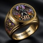 Ozzy Osbourne 3D Engraved Ring – GNE6901