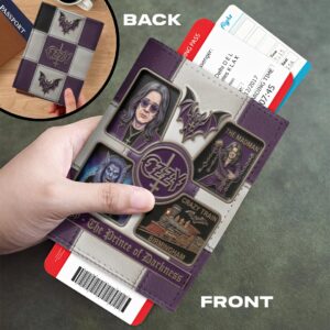 Ozzy Osbourne Leather Passport Cover - HOATT18546