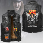 Ozzy Osbourne Premium 2D Sleeveless Leather Vest – HOATT18347