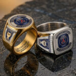 Paris Saint-Germain Champions of Europe 25/26 3D Engraved Ring – TANTN23294