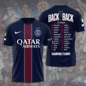 Paris Saint-Germain 25/26 Champions League Champions 3D Apparel - GNE6947