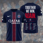 Paris Saint-Germain 25/26 Champions League Champions 3D Apparel – GNE6948