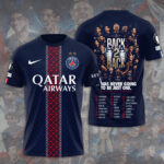 Paris Saint-Germain 25/26 Champions League Champions 3D Apparel – GNE6949