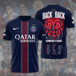 Paris Saint-Germain 25/26 Champions League Champions 3D Apparel – GNE6955
