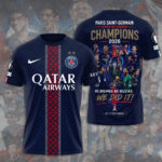 Paris Saint-Germain 25/26 Champions League Champions 3D Apparel – GNE6958