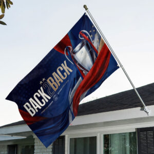 Paris Saint-Germain Champions of Europe 25/26 3D Double-side House Flag - TANTN23326
