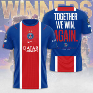 Paris Saint-Germain Champions of Europe 25/26 3D Apparel - TANTN23349