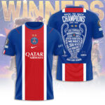 Paris Saint-Germain Champions of Europe 25/26 3D Apparel – TANTN23478