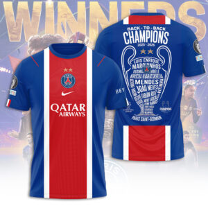Paris Saint-Germain Champions of Europe 25/26 3D Apparel - TANTN23478