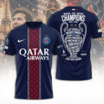 Paris Saint-Germain Champions of Europe 25/26 3D Apparel – TANTN23481