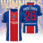 Paris Saint-Germain Champions of Europe 25/26 3D Apparel – TANTN23590