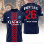 Paris Saint-Germain Champions of Europe 25/26 3D Apparel – TANTN23591