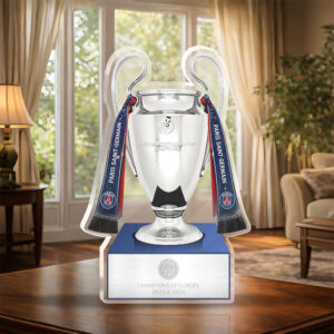 Paris Saint-Germain 25/26 Champions League Champions Custom Shape Acrylic Plaque - HOATT18341