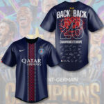 Paris Saint-Germain 25/26 Champions League Champions Baseball Jersey – TMTHU6633