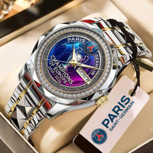 Paris Saint-Germain Champions of Europe 25/26 Alloy Luxury Quartz Watch - TMTHU6760