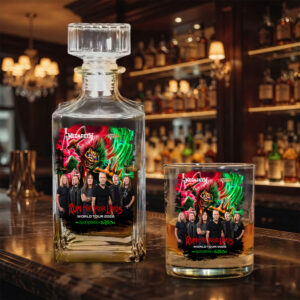 Iron Maiden Whiskey Decanter and Glass - GNE6774